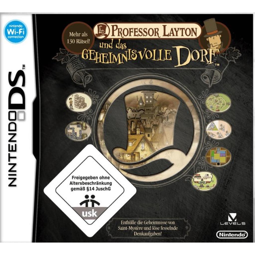 Nintendo DS - Professor Layton und das geheimnisvolle Dorf