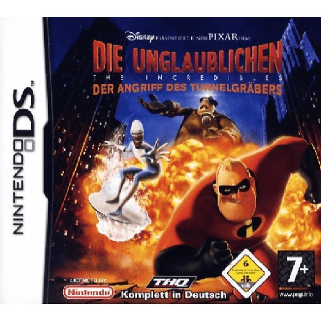 Nintendo DS - Die Unglaublichen - The Incredibles: Der Angriff des Tunnelgräbers