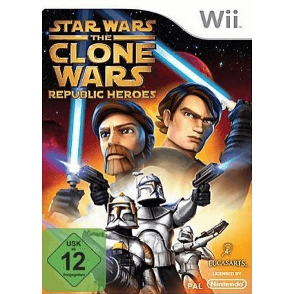 Nintendo Wii - Star Wars The Clone Wars: Republic Heroes