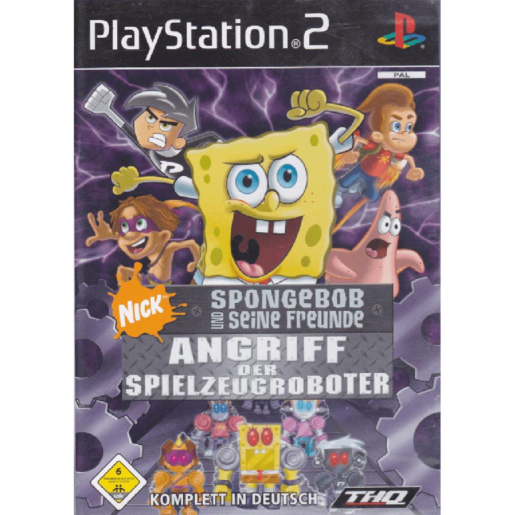 Sony PlayStation 2 - Spongebob und seine Freunde: Angriff der Spielzeugroboter