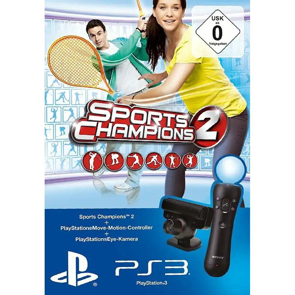 Sony PlayStation 3 - Sports Champions 2 inkl. Move Motion Controller und Kamera
