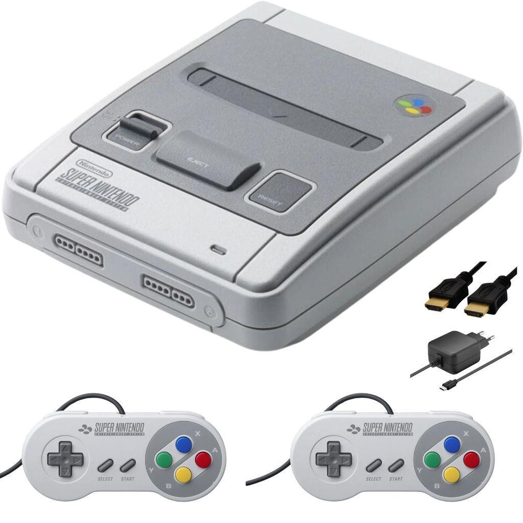 Nintendo Classic Mini: Super Nintendo Entertainment System - Konsole - Grau