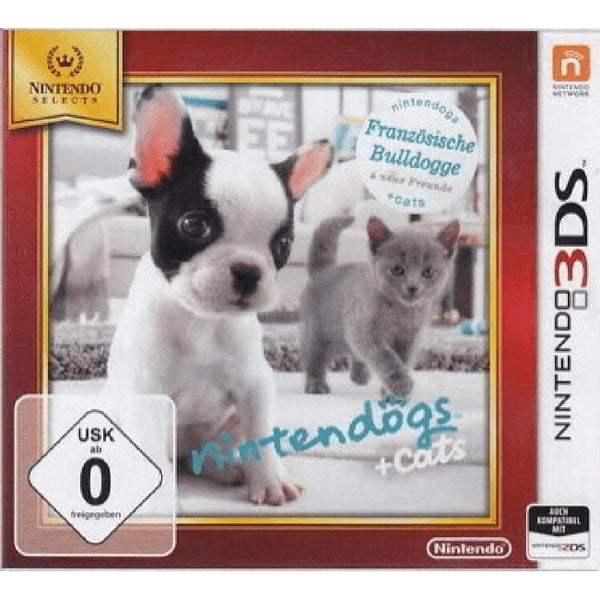 Nintendo 3DS - Nintendogs + Cats: Französische Bulldogge & neue Freunde