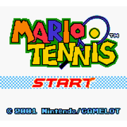 Nintendo Game Boy Color - Mario Tennis