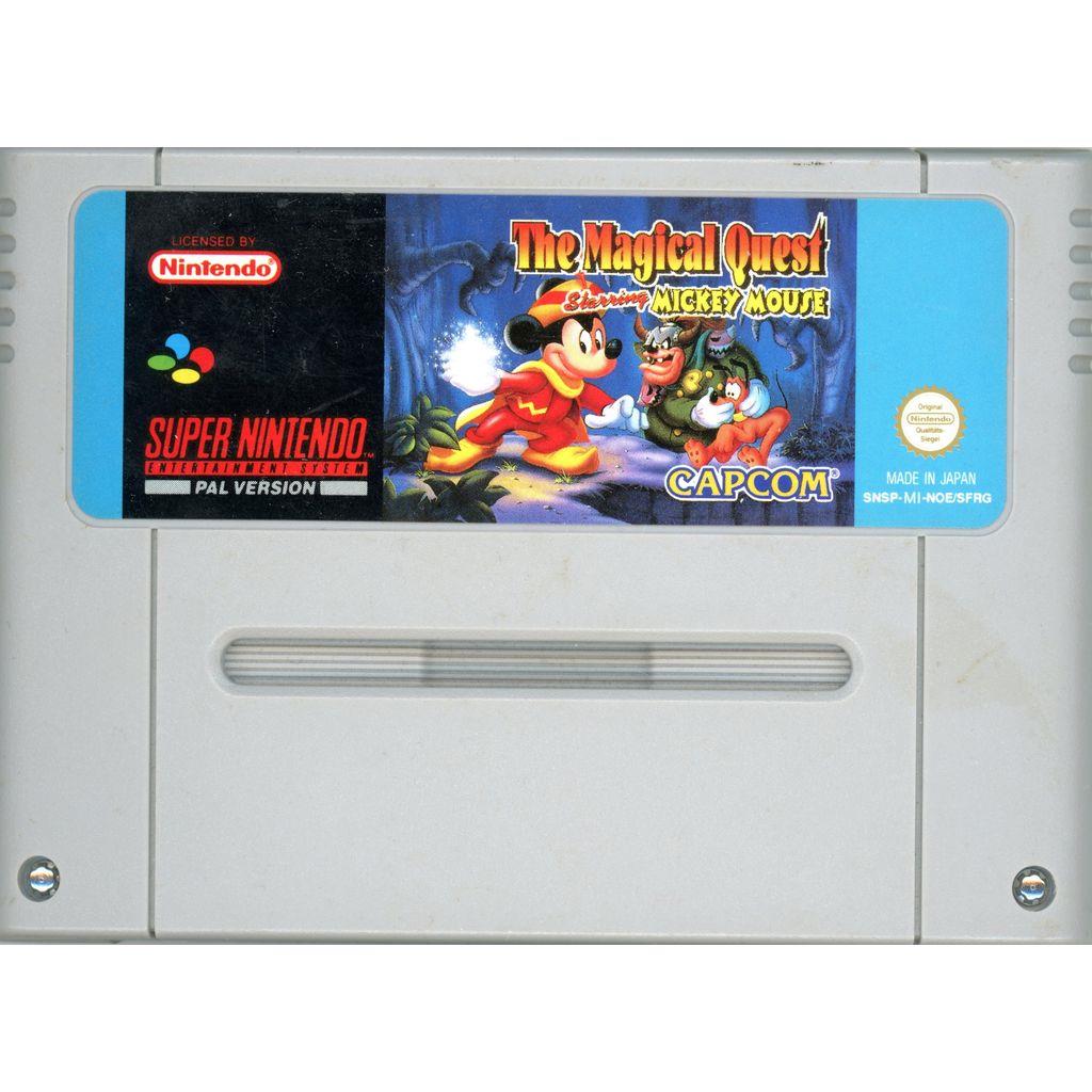 Nintendo SNES - The Magical Quest starring Mickey Mouse