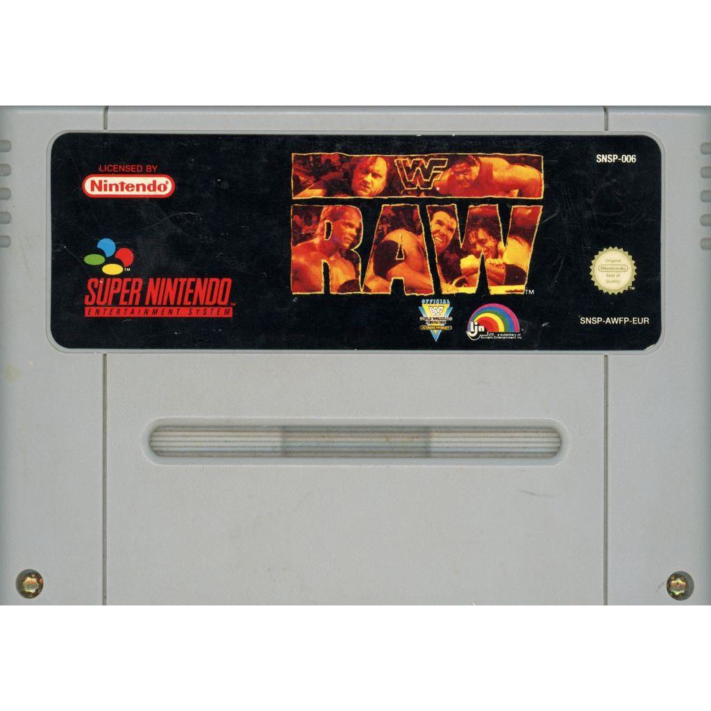 Nintendo SNES - WWF Raw