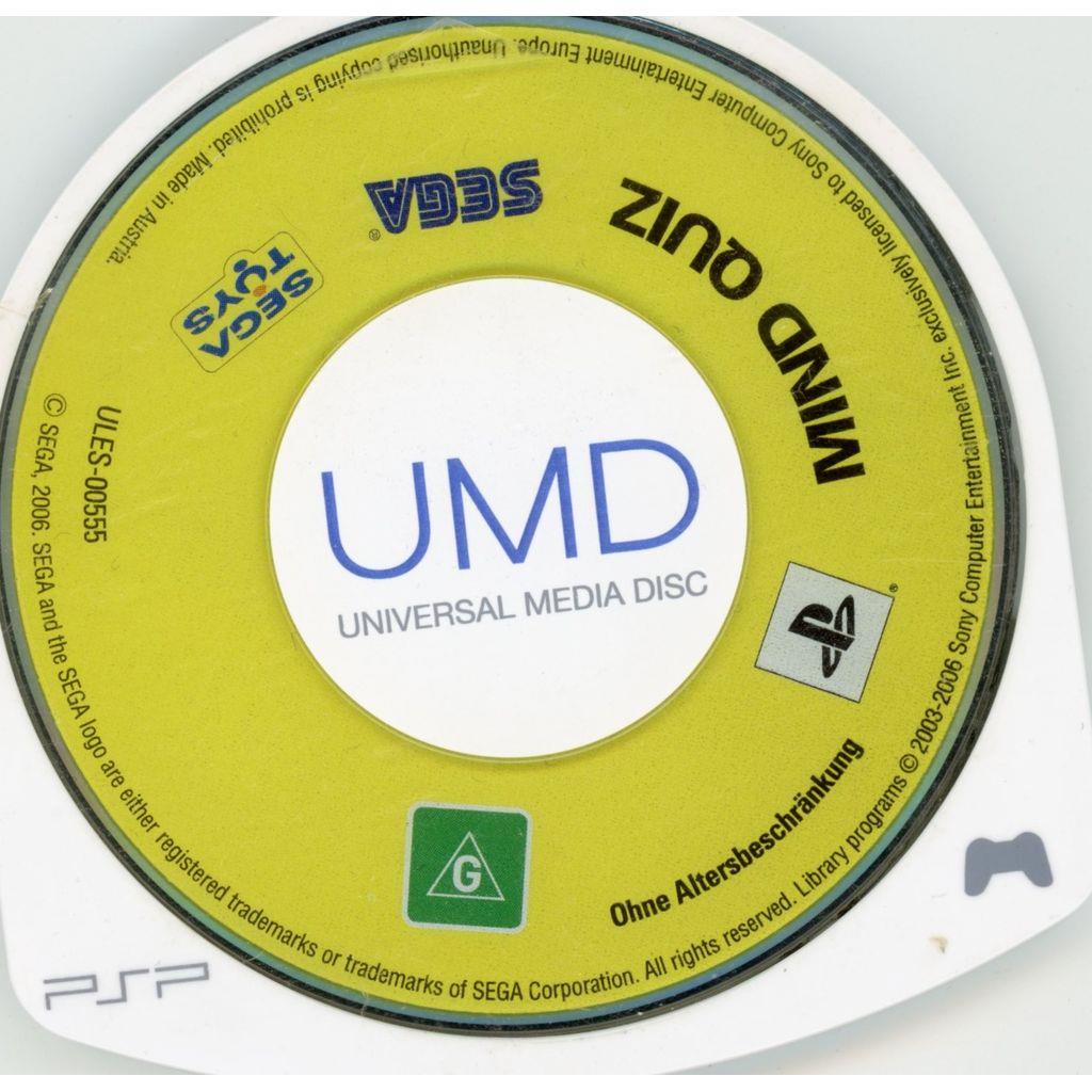 Sony PlayStation Portable - Mind Quiz