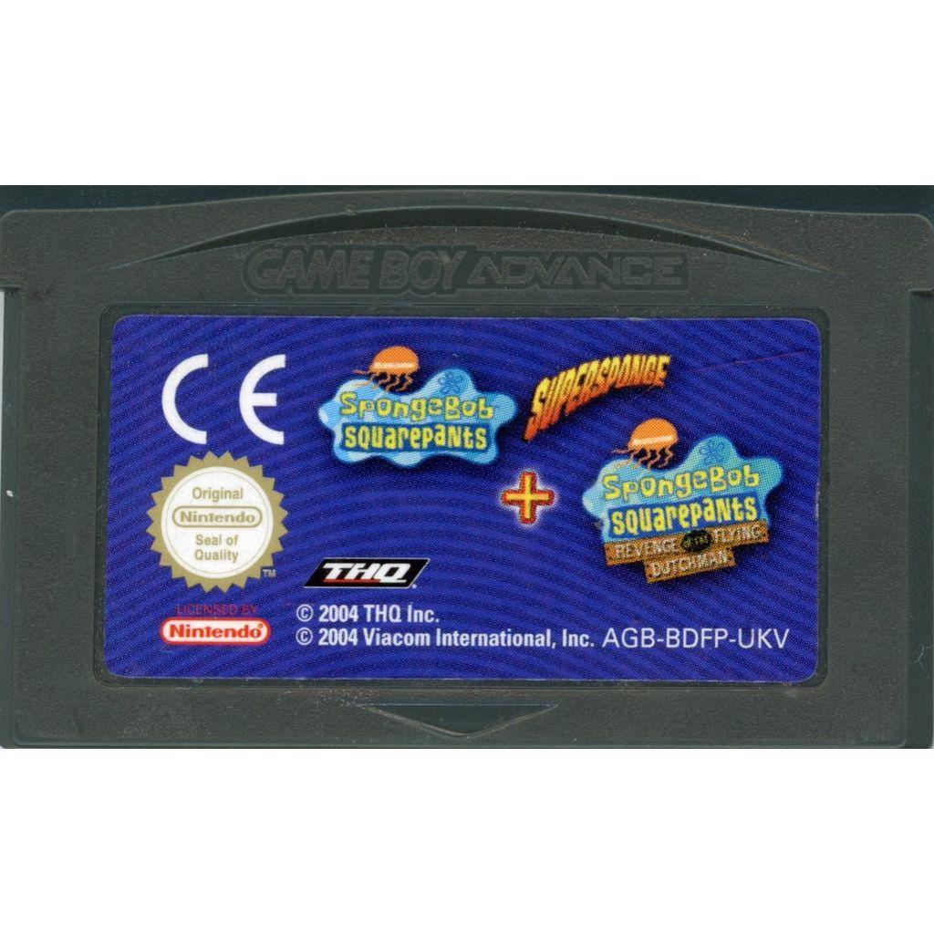 Nintendo Game Boy Advance - SpongeBob SquarePants: SuperSponge + Revenge of the Flying Dutchman