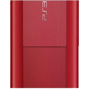 Sony PlayStation 3 Super Slim - Konsole - 12GB - Garnet Red - 2 Controller - OVP