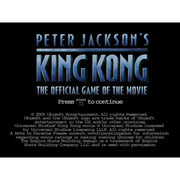 Microsoft Xbox - Peter Jackson's King Kong: The Official Game of the Movie