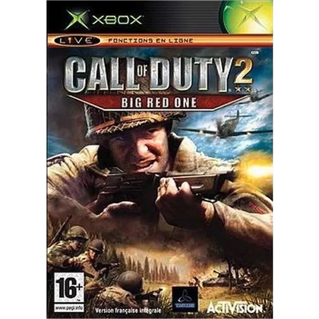 Microsoft Xbox - Call of Duty 2: Big Red One FR Version