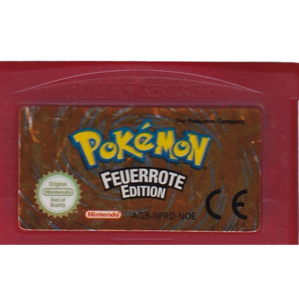 Nintendo Game Boy Advance - Pokémon Feuerrote Edition