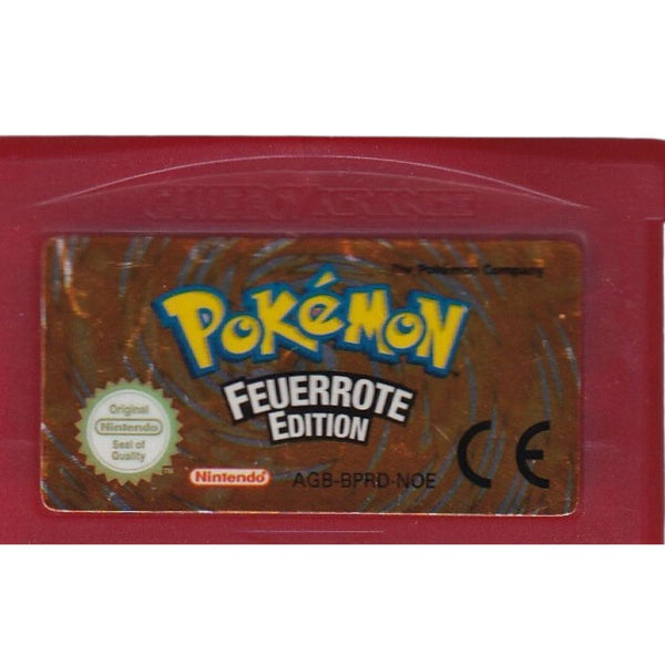 Nintendo Game Boy Advance - Pokémon Feuerrote Edition