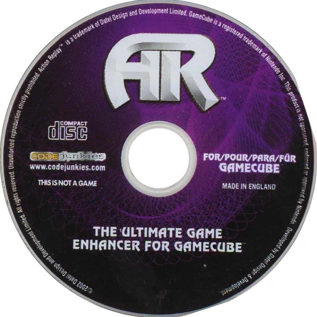 Nintendo GameCube - Action Replay AR Disc - Game Enhancer