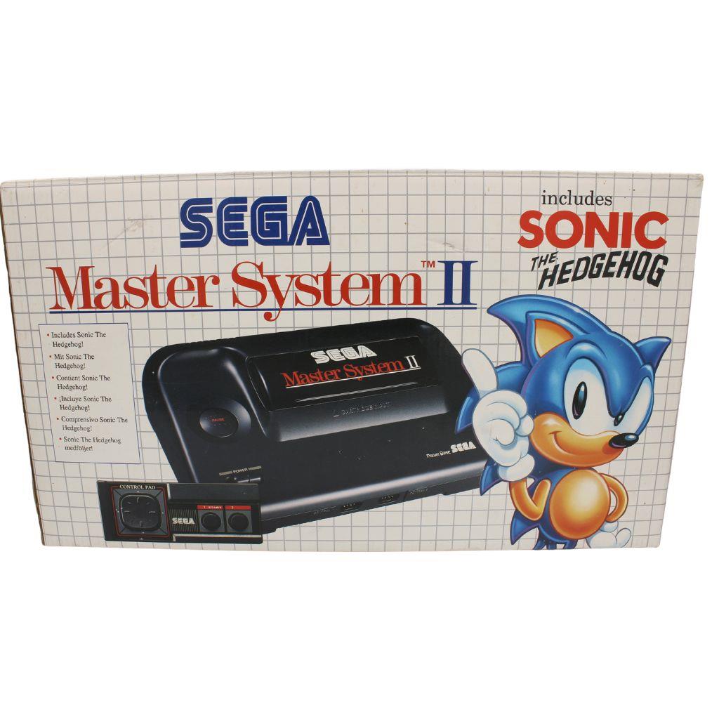Sega Master System 2 - Konsole - 1 Conroller - alle Kabel - Schwarz - mit OVP