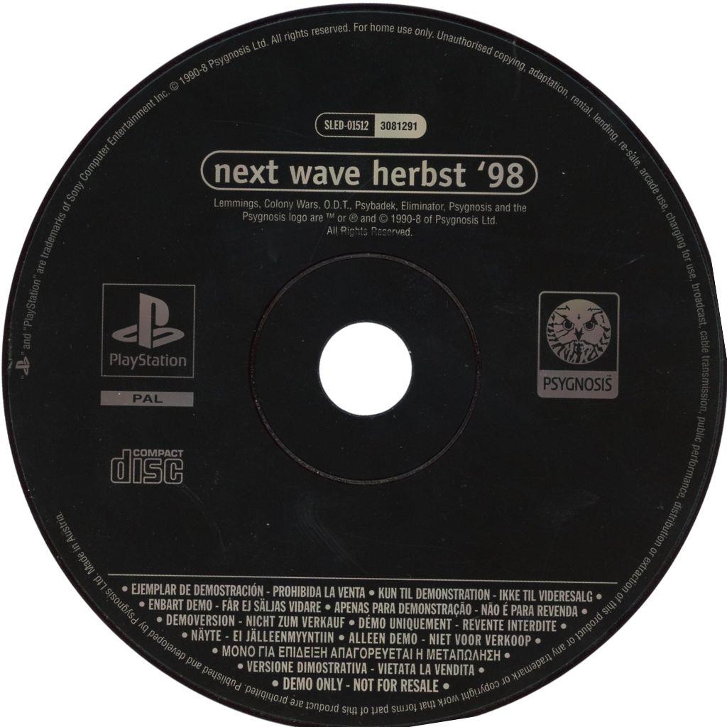 Sony PlayStation 1 - Next Wave Herbst '98
