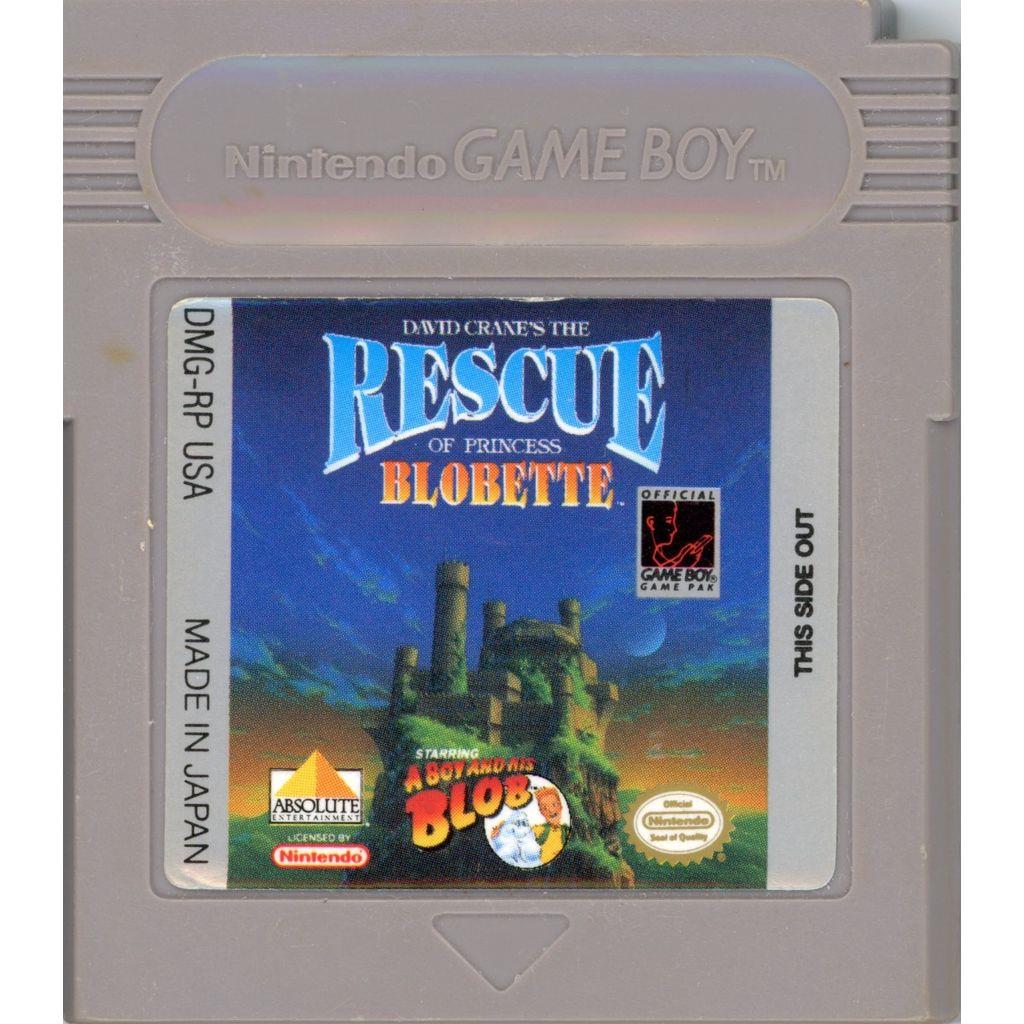 Nintendo Game Boy - David Crane's The Rescue of Princess Blobette USA