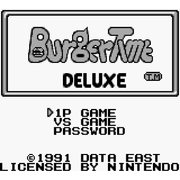 Nintendo Game Boy - BurgerTime Deluxe USA