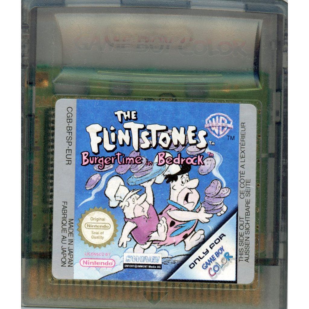 Nintendo Game Boy Color - Familie Feuerstein: BurgerTime in Bedrock