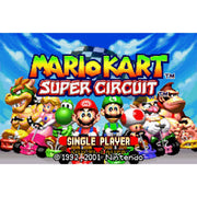 Nintendo Game Boy Advance - Mario Kart: Super Circuit