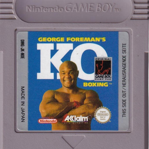 Nintendo Game Boy - George Foreman's KO Boxing