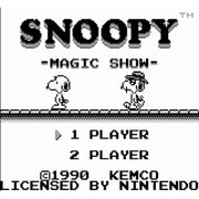 Nintendo Game Boy - Snoopy's Magic Show