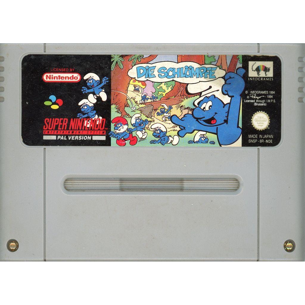 Nintendo SNES - Die Schlümpfe