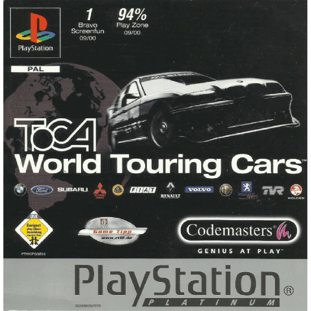 Sony PlayStation 1 - TOCA World Touring Cars