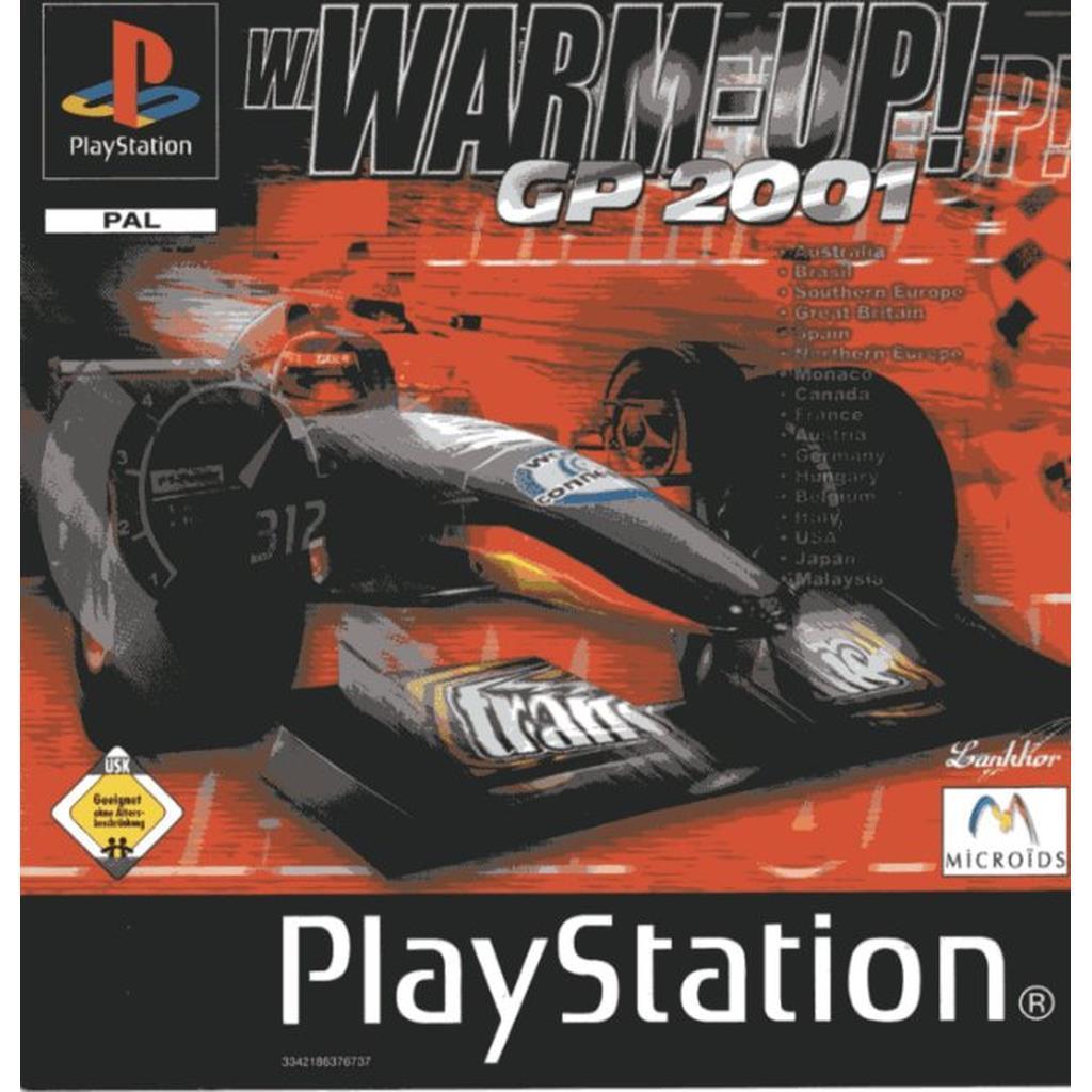 Sony PlayStation 1 - Warm Up! GP 2001