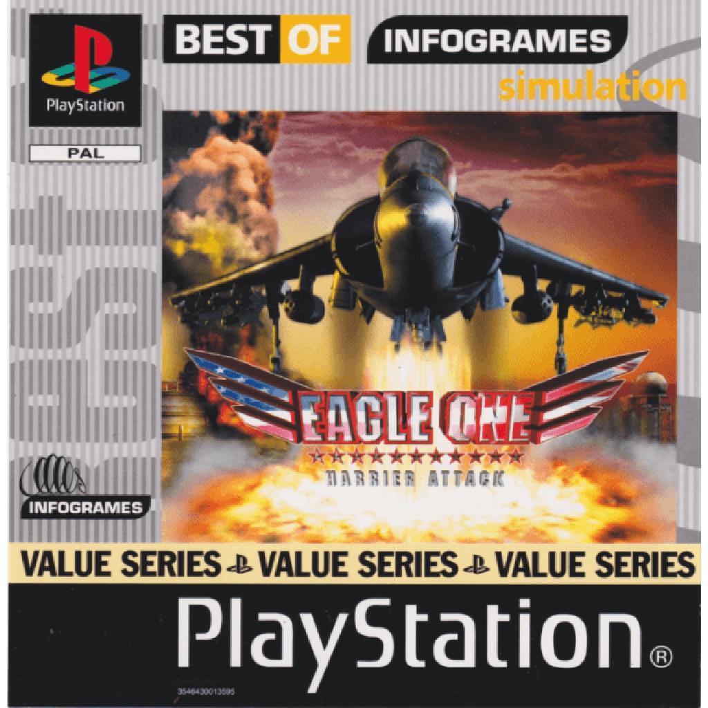 Sony PlayStation 1 - Eagle One: Harrier Attack