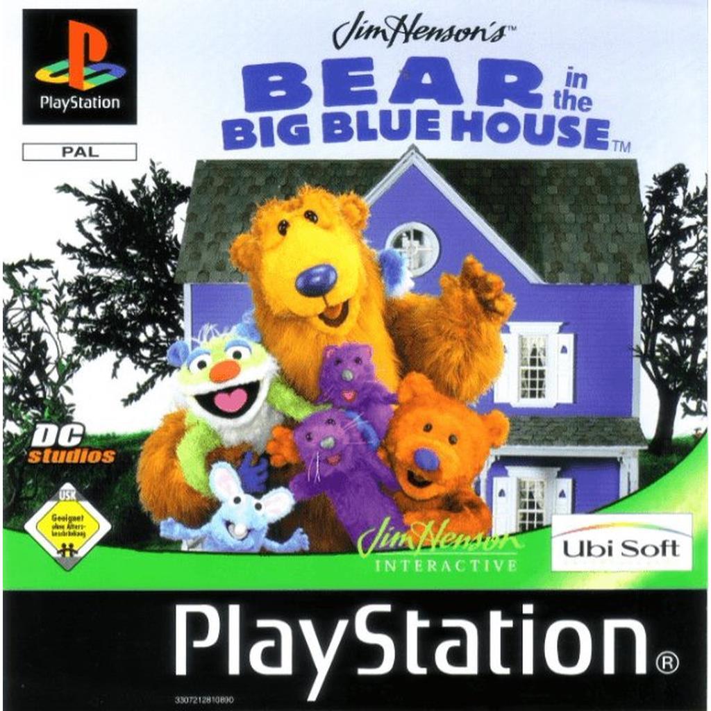 Sony PlayStation 1 - Jim Henson's Bear in the Big Blue House