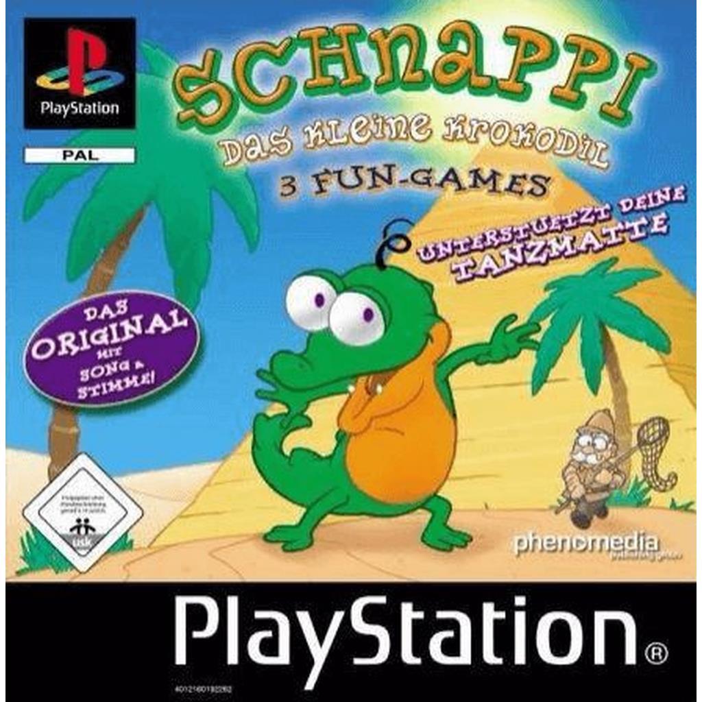Sony PlayStation 1 - Schnappi - 3 Fun Games