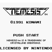 Nintendo Game Boy - Nemesis USA