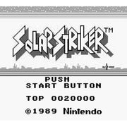 Nintendo Game Boy - Solar Striker