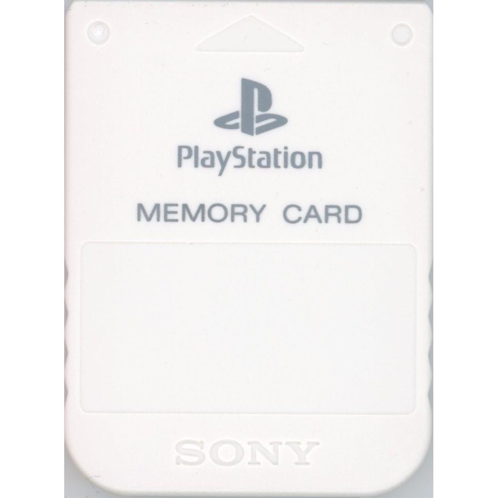 Sony Playstation 1 - Memory Card SCPH-1020 - Weiß