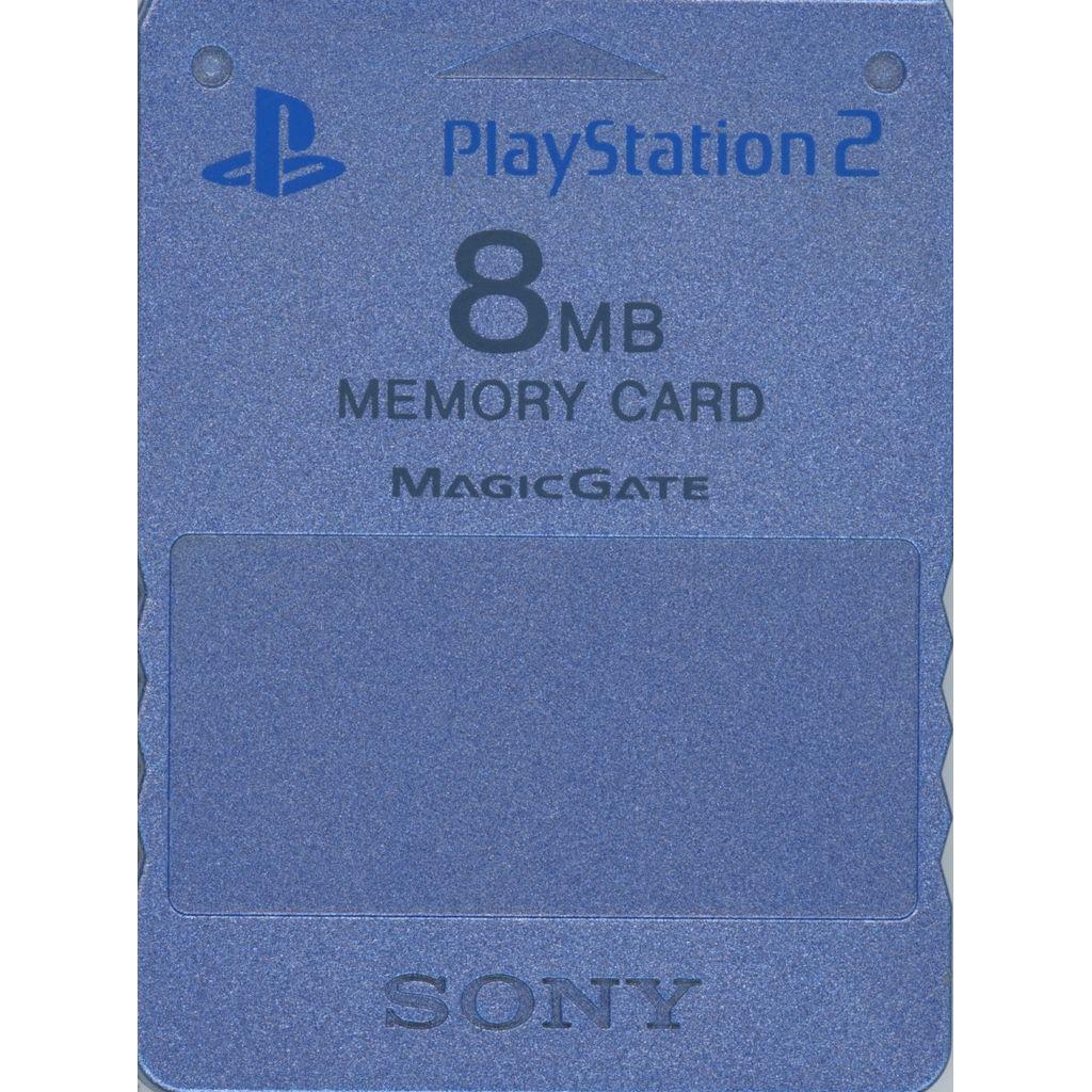 Sony PlayStation 2 - Memory Card 8MB SCPH-10020 - Aqua Blue