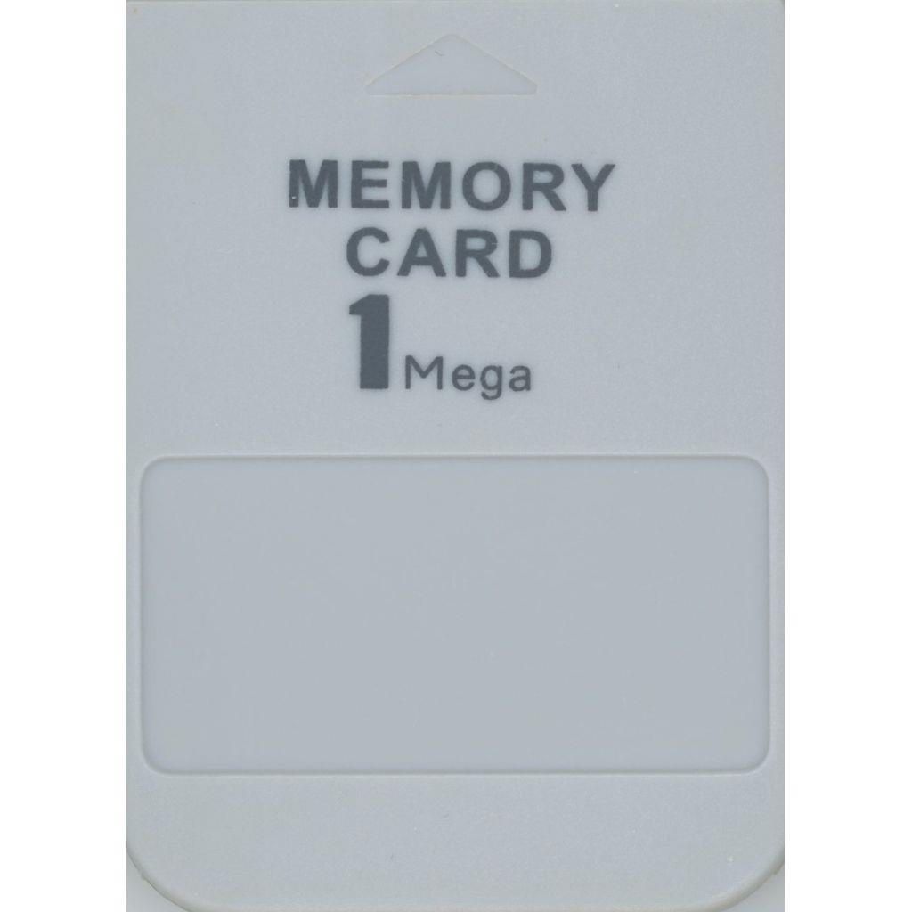Sony PlayStation 1 - Memory Card 1Mega - Grau