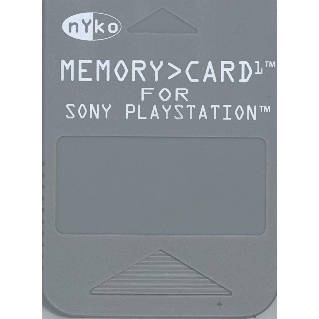 Sony PlayStation 1 - Nyko Memory Card - Grau