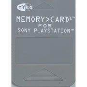 Sony PlayStation 1 - Nyko Memory Card - Grau
