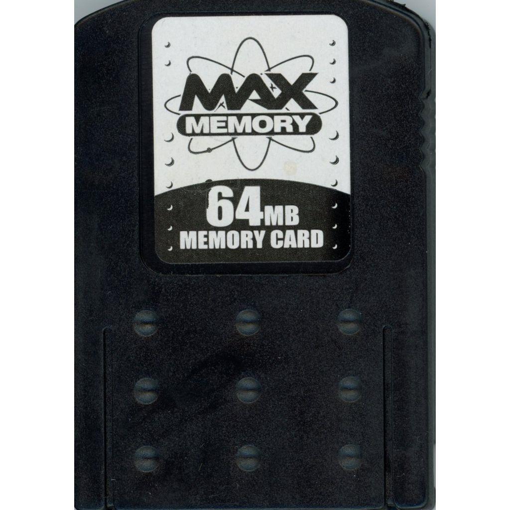 Sony Playstation 2 - Max Memory (Datel) Memory Card 64MB - Schwarz