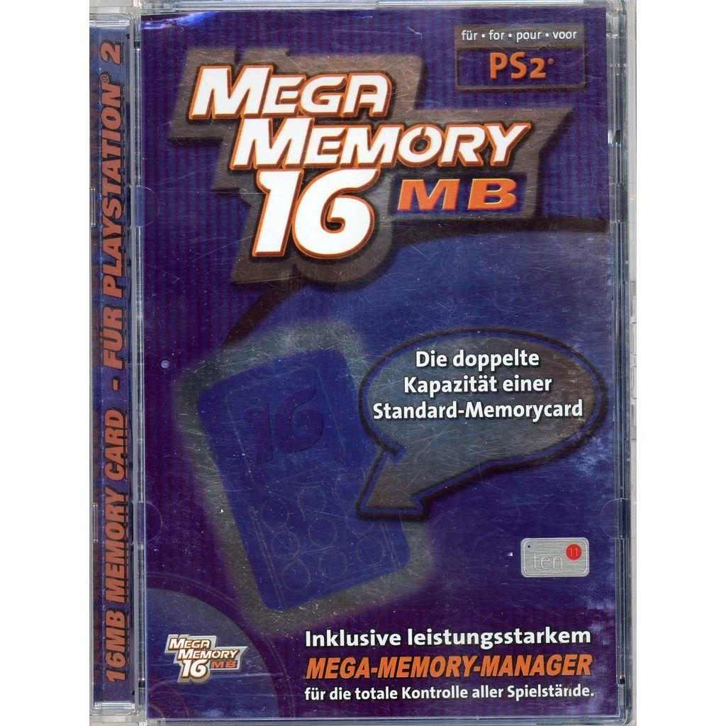 Sony Playstation 2 - Mega Memory Card 16MB - Komplett