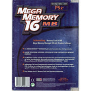 Sony Playstation 2 - Mega Memory Card 16MB - Komplett