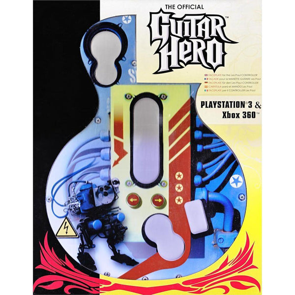 Guitar Hero - German Shockrock Faceplate Cover für Les Paul Gitarre - Neu