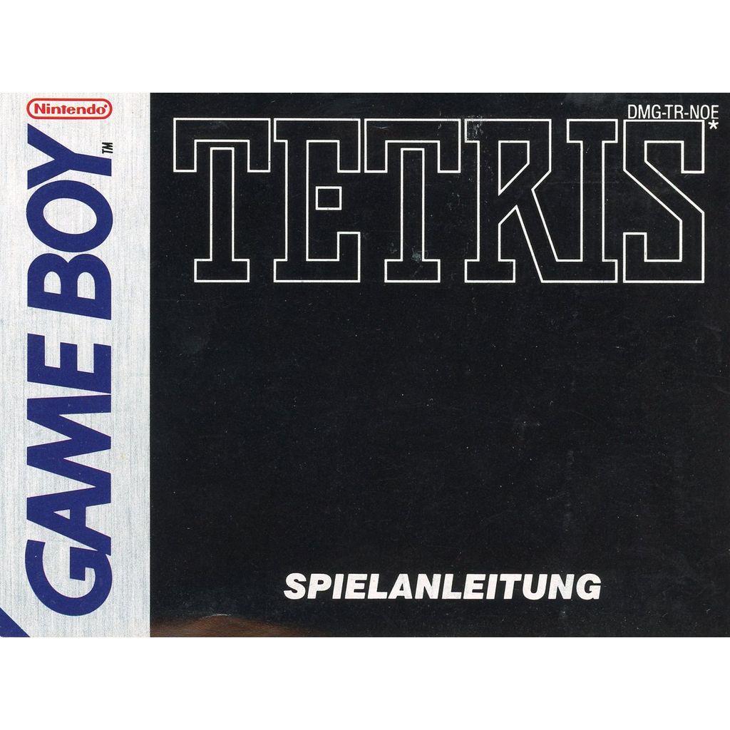 Nintendo Game Boy - Tetris - Anleitung