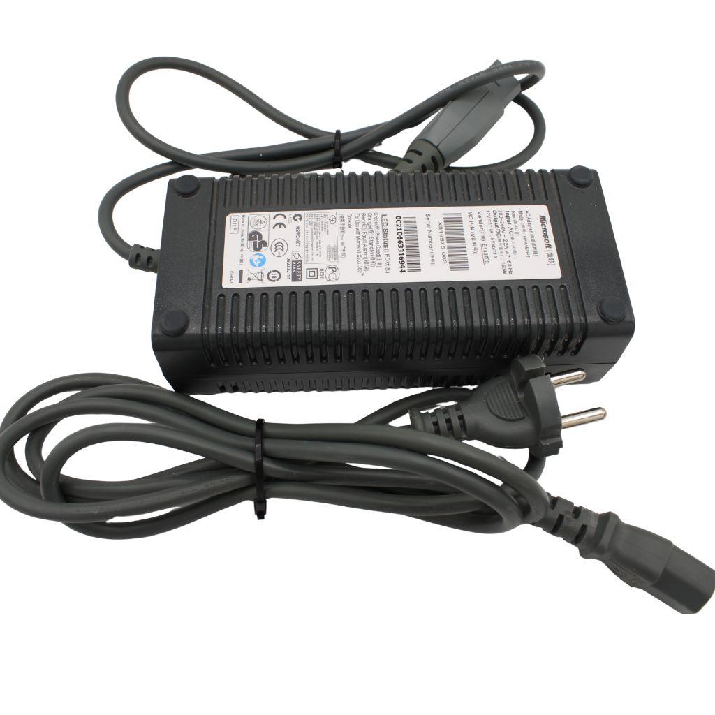 Microsoft Xbox 360 - Original Netzteil mit Stromkabel - 150W 12.1A