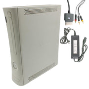 Microsoft Xbox 360 - Konsole - "Jasper" 12.1A - alle Kabel - Weiß
