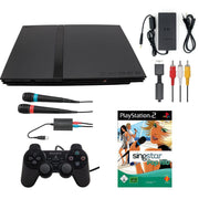Sony PlayStation 2 Slim - Konsole - SingStar Pop Hits Bundle - mit OVP