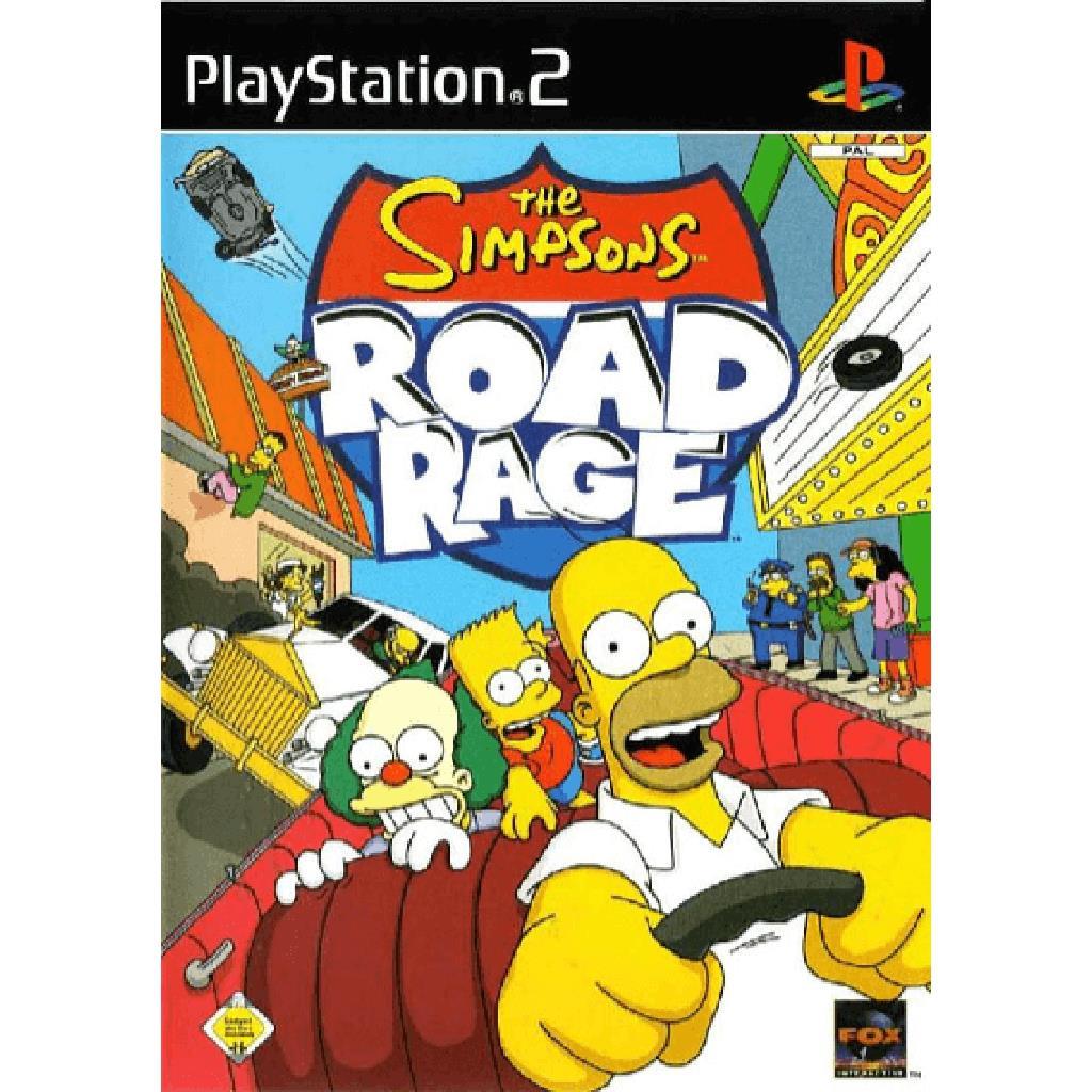 Sony PlayStation 2 - The Simpsons: Road Rage