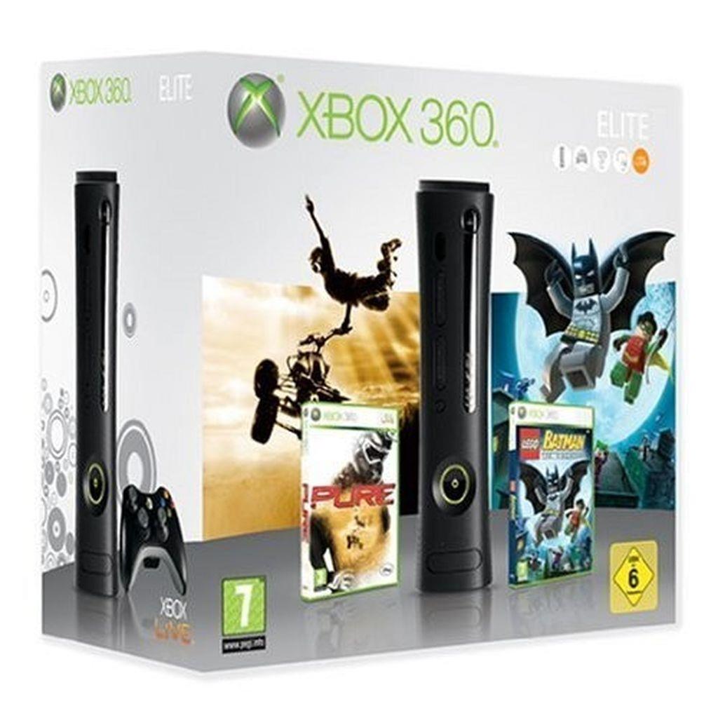 Microsoft Xbox 360 Elite - Konsole - 120GB - Lego Batman / Pure Edition - mit OVP