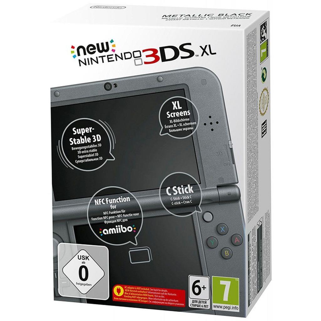New Nintendo 3DS XL - Konsole - Metallic Black - mit OVP
